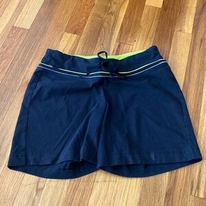 Moret Ultra Women’s Black and Yellow Athletic Shorts Size M